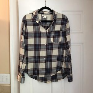 LOGG H&M plaid flannel